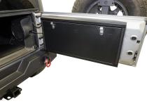Tailgate Lockbox - 07-18 Wrangker JK Standard Panel Black Tuffy Security Products