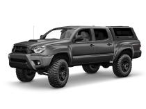 Tacoma Truck Bed Cap SmartCapEVOa Adventure Matte Black For 05-15 Toyota Tacoma 5 Foot Short Bed RSI SmartCap