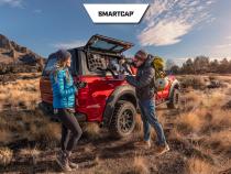 Tacoma Truck Bed Cap SmartCapEVOa Adventure Matte Black For 24-Present Toyota Tacoma 6 Foot Standard Bed RSI SmartCap