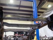 Rear Spare Tire Crossmember For 09-14 Ford F-150 Rust Buster Frameworks