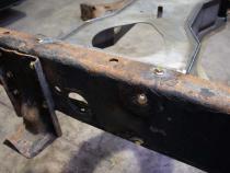 Spare Tire Crossmember For 01-10 GM Pickups Rust Buster Frameworks