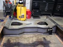 Spare Tire Crossmember For 01-10 GM Pickups Rust Buster Frameworks