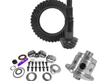 11.25 inch Dana 80 4.11 Rear Ring and Pinion Install Kit 35 Spline Positraction 4.125 inch BRG Yukon Gear &amp;amp; Axle