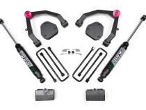 07-13 Chevy 1500 2WD 3.5 Inch Lift Kit With Nitro Shocks UCA Zone Offroad