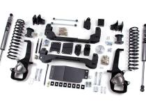 12 Dodge RAM 1500 6 Inch Front 5 Inch Rear Lift Kit Fox Adventure Shocks Zone Offroad