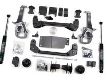 09-11 Dodge RAM 1500 4 Inch/2 Inch Lift Kit With Nitro Shocks Zone Offroad