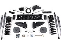 19-24 RAM 2500 4 Inch Radius Arm Bracket Gas Adventure Shocks Zone Offroad