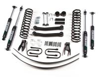 84-01 Jeep Cherokee XJ 4.5 Inch Coil Spring Lift Kit With Dana 35 Axle With Nitro Shocks Zone Offroad