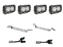 S2 Sport OEM Fog Light Replacement Kit 2025-On Toyota 4Runner TRD Pro/Trailhunter Clear Baja Designs