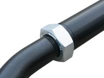 Currectlync Modular Extreme Duty Drag Link Right Hand Drive 07-18 Wrangler JK Bolt-On 1 5/8 Inch Diameter RockJock 4x4