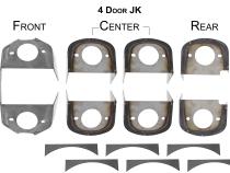 Rust Buster 2007-2018 Jeep Wrangler Unlimited JKU Frame Body Mounts RB5057