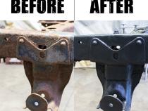 Rust Converter and Primer Spray Paint (12oz Can) Rust Buster Frameworks