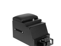 Deluxe Stereo Center Console Universal 12 1/2 Inch Wide Black Tuffy Security Products