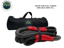 Brute Kinetic Rope Recovery Strap 1 x 30 Foot 30 Percent Stretch Overland Vehicle Systems