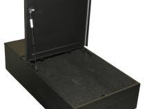 Tactical Lockbox Universal 36 x 20 x 9 Inch Width Orientation Black Tuffy Security Products