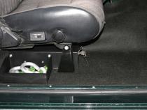Front Passenger Side Underseat Drawer - 66-77 Bronco Black Tuffy Security Products