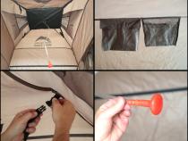 OVS Instant Portable Pop Up Shower Tent With Storage Bag Overland Vehicle Systems