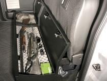 Rear Underseat Lockbox - 09-14 F-150 w/ Crew Cab w/o Subwoofer Black Tuffy Security Products