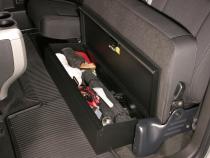 Rear Underseat Lockbox - 09-14 F-150 w/ Extended Cab Black Tuffy Security Products