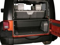 Standard Cargo Enclosure - 07-10 Wrangler JK Black Tuffy Security Products