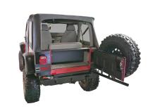 Standard Cargo Enclosure - 87-95 Wrangler YJ Black Tuffy Security Products