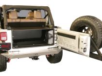 Premium Cargo Enclosure - 11-13 Wrangler JK {4-Door} 14-18 Wrangler JK {Rear Seats Must Be Removed on 2-Door Models} Black Tuffy Security Products