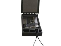 Portable Safe For Compact Pistols Universal Black Includes Security Cable Tuffy Security Products