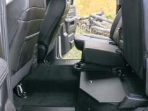 In-Floor Locking Cargo Lid 09-10 Ram 1500 11-18 1500 9 1500 Classic 10-22 2500/3500 Crew Cab Exc.Mega Cab Black Tuffy Security Products