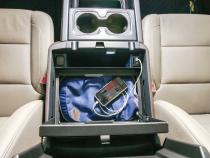 Console Safe - 14-19 Silverado/Sierra 1500 {19 Old Body Style} / 15-19 2500HD/3500HD / 15-20 Suburban/Tahoe/Yukon/Yukon XL w/ Flow-Thru Console Black Tuffy Security Products