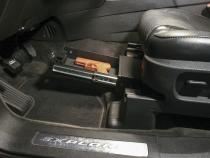 Front Underseat Drawer - 11-21 Explorer {Exc. Limited, Sport, ST} w/ Sufficient Mounting Space Black Tuffy Security Products