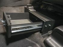 Front Underseat Drawer - 11-21 Explorer {Exc. Limited, Sport, ST} w/ Sufficient Mounting Space Black Tuffy Security Products