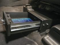 Front Underseat Drawer - 11-21 Explorer {Exc. Limited, Sport, ST} w/ Sufficient Mounting Space Black Tuffy Security Products