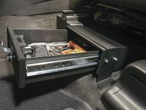 Front Underseat Drawer - 11-21 Explorer {Exc. Limited, Sport, ST} w/ Sufficient Mounting Space Black Tuffy Security Products