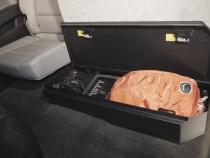 Rear Underseat Lockbox - 07-19 Silverado/Sierra 1500 19 Old Body Style} / 07-19 2500HD/3500HD w/ Crew Cab 60% Length Black Tuffy Security Products