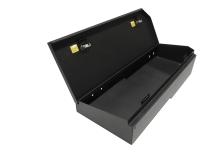 Rear Underseat Lockbox - 07-19 Silverado/Sierra 1500 19 Old Body Style} / 07-19 2500HD/3500HD w/ Crew Cab 60% Length Black Tuffy Security Products