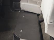 Rear Underseat Lockbox - 07-19 Silverado/Sierra 1500 19 Old Body Style} / 07-19 2500HD/3500HD w/ Crew Cab 60% Length Black Tuffy Security Products