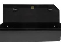 Rear Underseat Lockbox 15-22 F-150 17-22 F-250/350/450 Super Duty w/ Crew Cab 60 Percent Length Black Tuffy Security Products