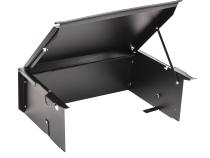Deluxe Cargo Enclosure - 18-22 Wrangler JL {21-22 Exc. 4XE} w/o OEM Subwoofer Rear Seats Must Be Removed on 2-Door Models Black Tuffy Security Products