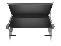 Deluxe Cargo Enclosure - 18-22 Wrangler JL {21-22 Exc. 4XE} w/o OEM Subwoofer Rear Seats Must Be Removed on 2-Door Models Black Tuffy Security Products