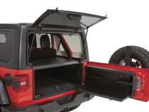 Tailgate Lockbox - 18-22 Wrangler JL Standard Panel Black Tuffy Security Products