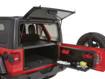 Tailgate Lockbox - 18-22 Wrangler JL Standard Panel Black Tuffy Security Products