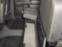 Rear Underseat Lockbox 19-22 Silverado/Sierra 1500 {19 New Body Style} / 20-21 2500HD/3500HD w/ Crew, Extended Cab Black Tuffy Security Products