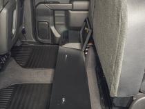 Rear Underseat Lockbox 19-22 Silverado/Sierra 1500 {19 New Body Style} / 20-21 2500HD/3500HD w/ Crew, Extended Cab Black Tuffy Security Products