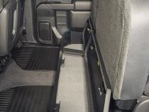 Rear Underseat Lockbox 19-22 Silverado/Sierra 1500 {19 New Body Style} / 20-21 2500HD/3500HD w/ Crew, Extended Cab Black Tuffy Security Products