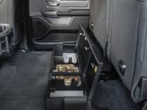 Rear Underseat Lockbox 19-22 Ram 1500 w/ Crew Cab Black Tuffy Security Products