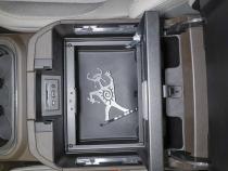Console Safe 19-22 Silverado/Sierra 1500 {19 New Body Style} w/ Flow-Thru Console Black Tuffy Security Products