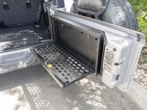 Tailgate Lockbox - 18-22 Wrangler JL MOLLE Panel Black Tuffy Security Products