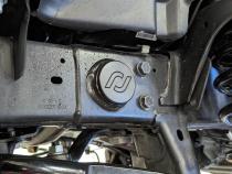 Frame Tube Plugs for JL/JT Frame Front CNC Machined Black Delrin RockJock 4X4