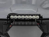 S8 10 Inch Light Bar Hood Mount Kit Polaris 2025 RZR ProR; ProS; ProXP, Clear Baja Designs