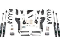 08 Dodge RAM 2500 6 Inch Lift Kit With 4 Inch Axle Diesel With Nitro Shocks Zone Offroad